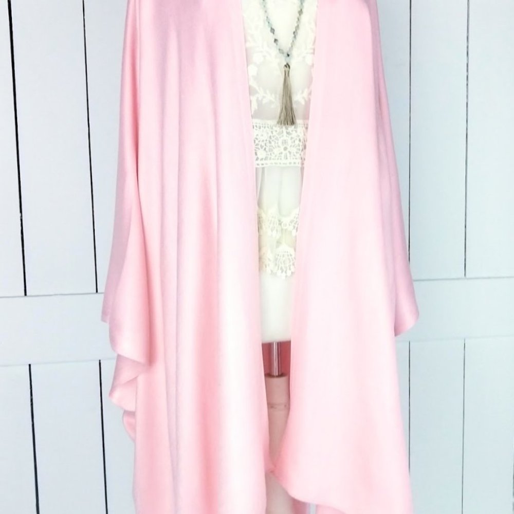 Pashmina/silk bohemian kimono cardigan - Picture 3 of 5